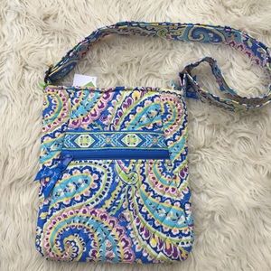 NWT Vera Bradley hipster Crossbody Capri Blue